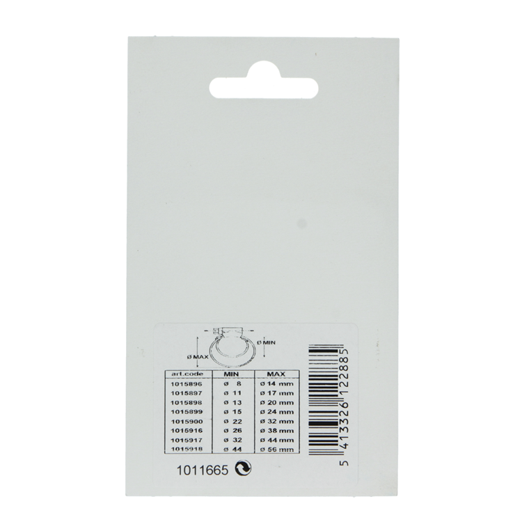 Afbeelding laden in galerijviewer, Mack 1011665 - slangklem inox 32-50mm 2st | 12 stuks

