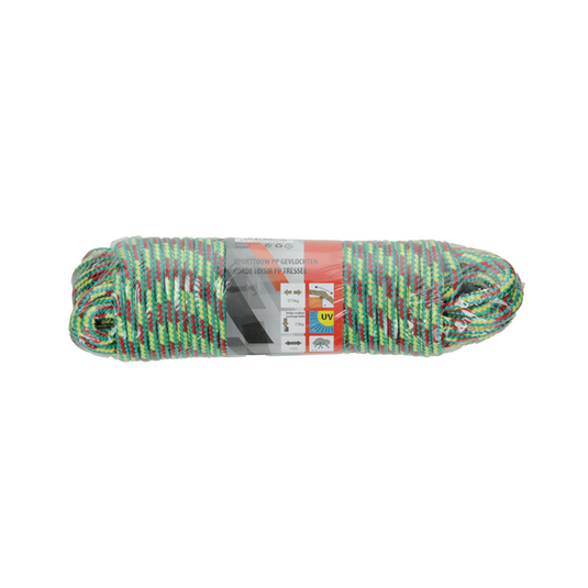 Mack 1014941 - sporttouw pp gevlochten streng6mm 20m | 5 stuks