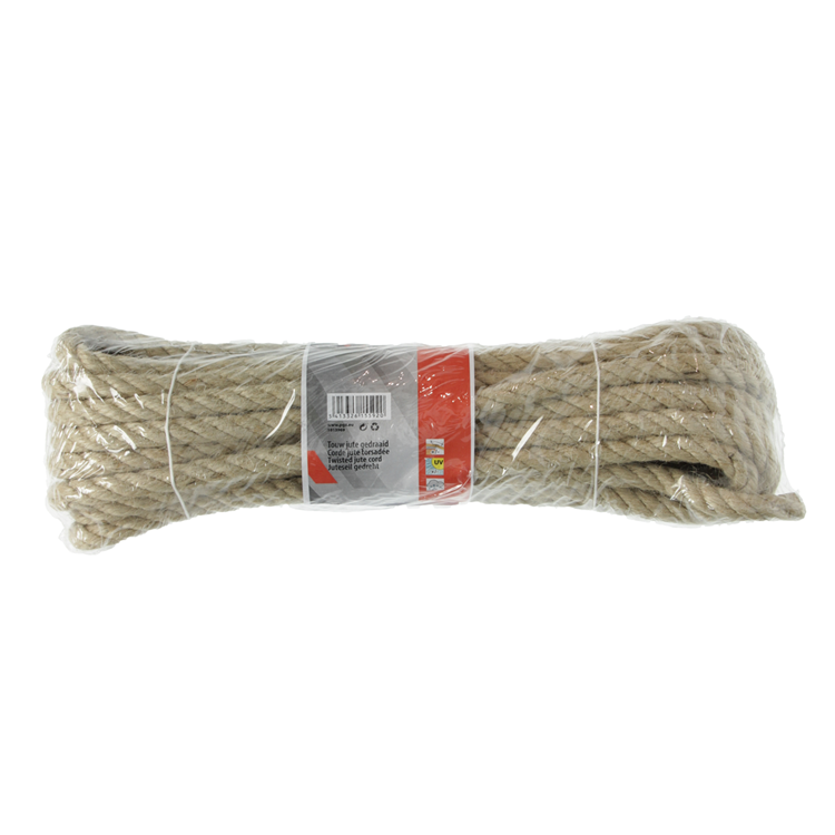 Afbeelding laden in galerijviewer, Mack 1013969 - jutetouw gedraaid streng 12mm 10m | 5 stuks
