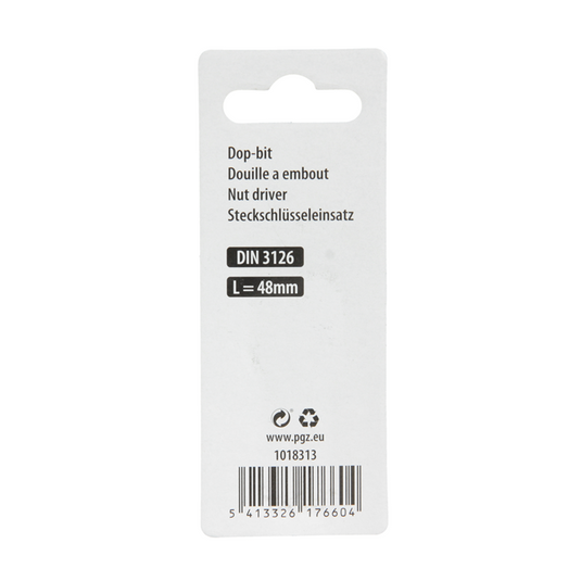 Mack 1018313 - zeskantdop-bit magnet. 8mm | 5 stuks