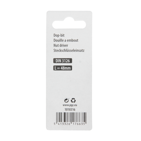 Mack 1018316 - zeskantdop-bit magnet. 13mm | 5 stuks