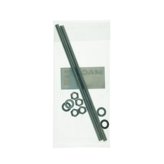 Mack 1017663 - draadeinde + sluitring + moer verz. 2st m8 x 200 mm | 5 stuks