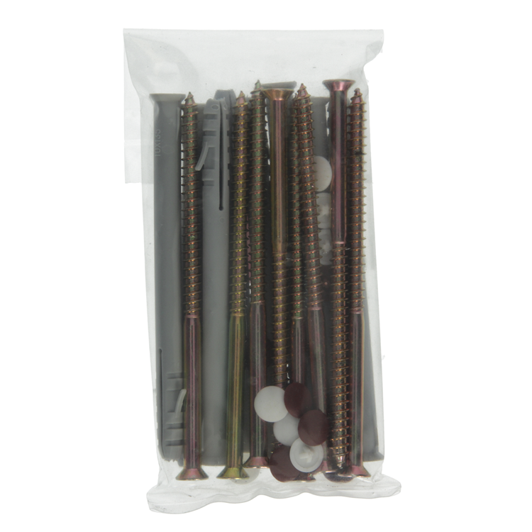 Afbeelding laden in galerijviewer, Mack 1017915 - kozijnplug met schroef polyamide 8 st 10 x 135 mm | 5 stuks
