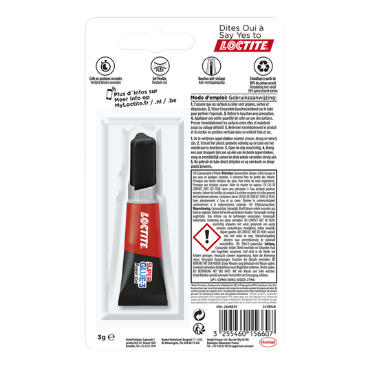 Loctite 1069861 - power gel 3g | 6 stuks