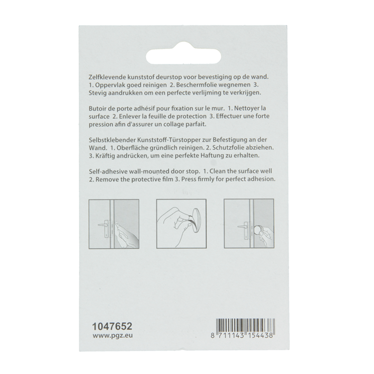 Afbeelding laden in galerijviewer, Mack 1047652 - deurstop zelfklevend bruin ø 60 mm 2 st pcs | 6 stuks
