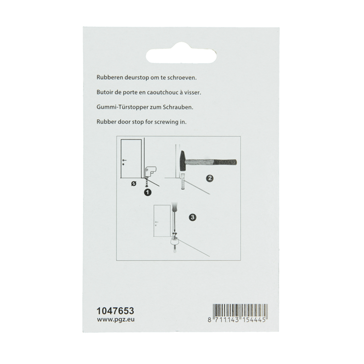 Afbeelding laden in galerijviewer, Mack 1047653 - deurstop rubber + schroef rood 30 x 35 mm 2 st pcs | 6 stuks
