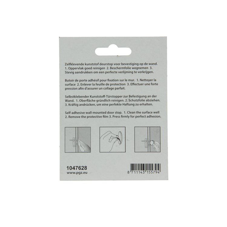 Afbeelding laden in galerijviewer, Mack 1047628 - deurstop zelfklevend wit ø 40 mm 2 st pcs | 6 stuks
