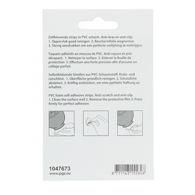 Afbeelding laden in galerijviewer, Mack 1047673 - schuimstrip zelfklevend zwart 20 x 20 mm 24 st pcs | 6 stuks
