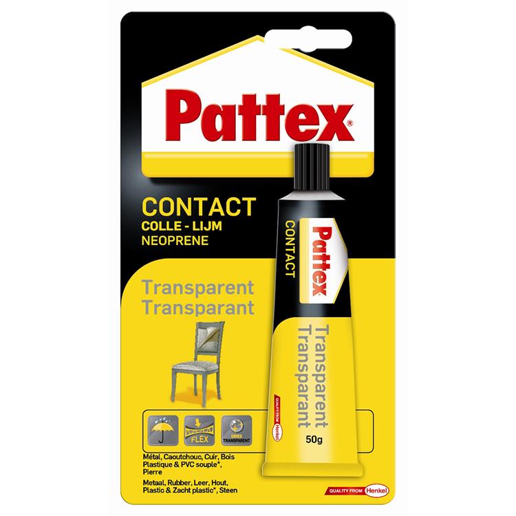 Afbeelding laden in galerijviewer, Pattex patex contactlijm 50gr transparant

