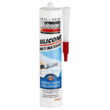 Rubson 1001580 - sanitair multi materials donker grijs 280ml | 6 stuks