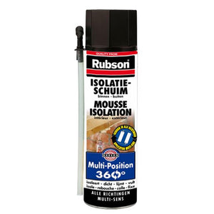 Rubson 1002258 - isolatieschuim multi- position 360° 500ml | 12 stuks