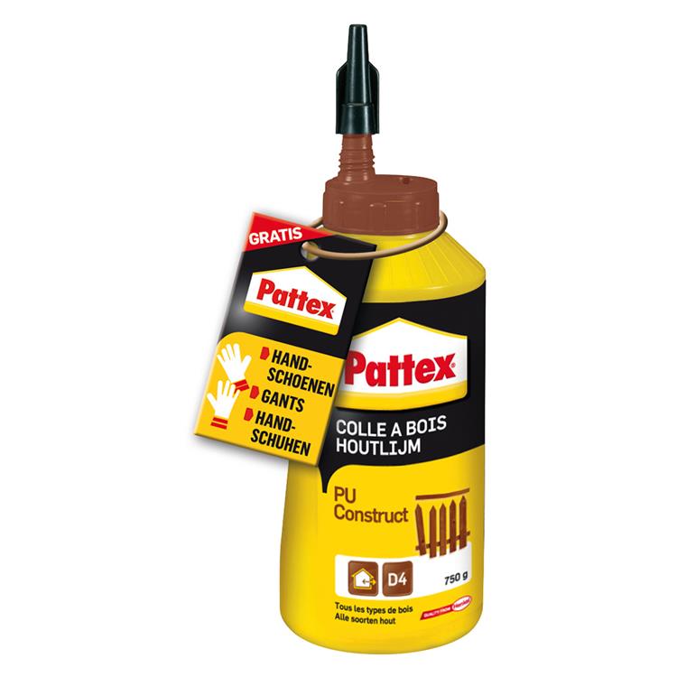 Afbeelding laden in galerijviewer, Pattex 1006108 - hout pu construct 750g | 2 stuks
