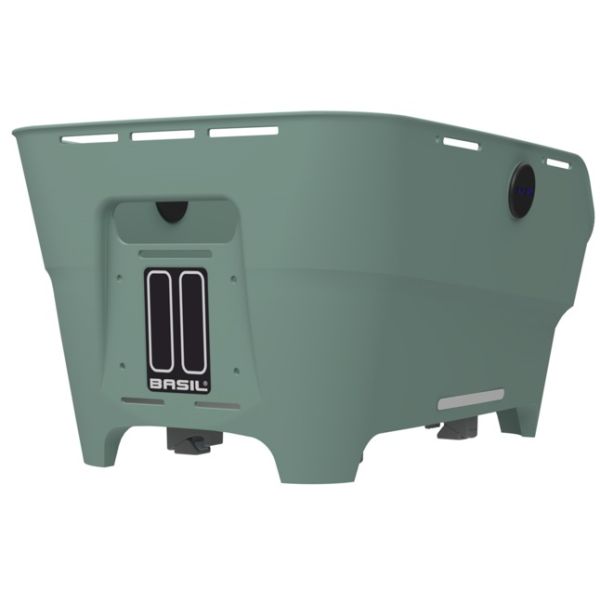 Afbeelding laden in galerijviewer, Basil fietsmand cento neo wsl achter 46 x 23 x 14 cm - groen
