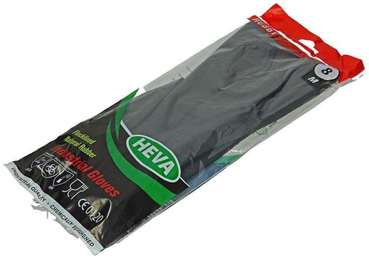Afbeelding laden in galerijviewer, Heva 1009811 - handschoen rubby zwart 8 m | 10 stuks
