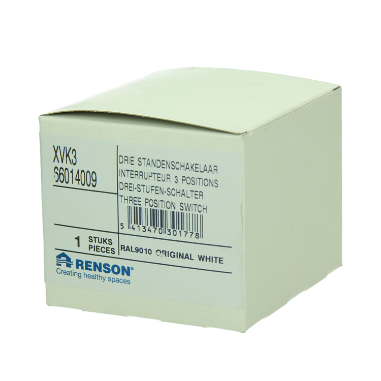 Afbeelding laden in galerijviewer, Renson 1062435 - xvk 3 standenschakelaar wit | 2 stuks
