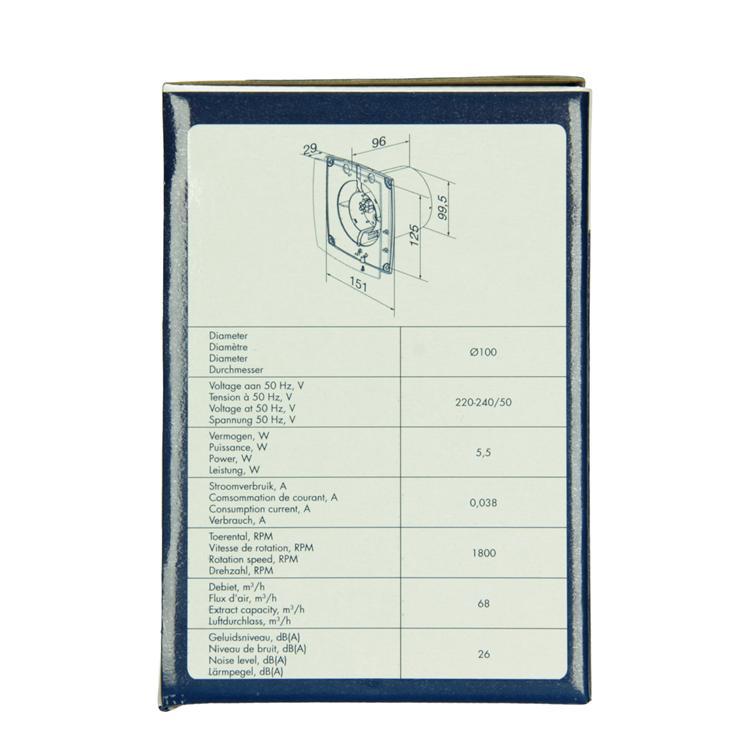 Afbeelding laden in galerijviewer, Renson 1069252 - mech.ventil. timer vochtsensor9411h (dia 100) | 2 stuks
