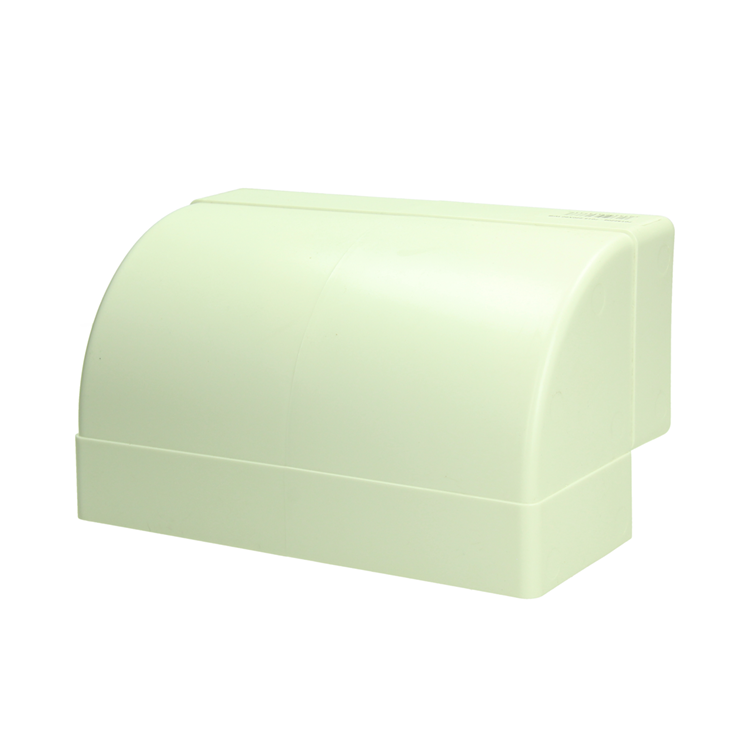 Afbeelding laden in galerijviewer, Renson 1069271 - pvc hoekverbinding vert. 90° 7015 (220x90) (wit) | 3 stuks

