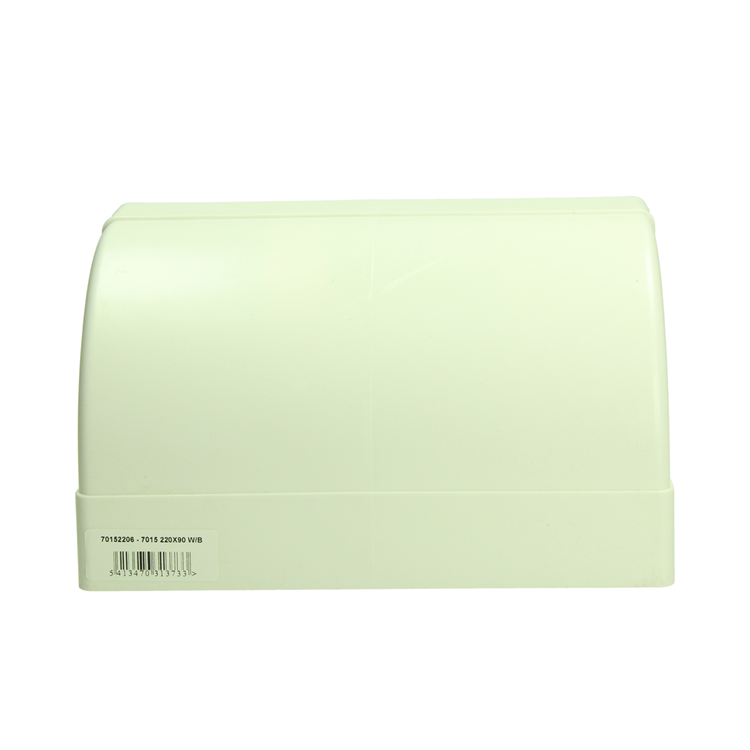 Afbeelding laden in galerijviewer, Renson 1069271 - pvc hoekverbinding vert. 90° 7015 (220x90) (wit) | 3 stuks

