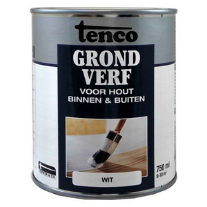 Touwen tenco grondverf wit - 750 ml