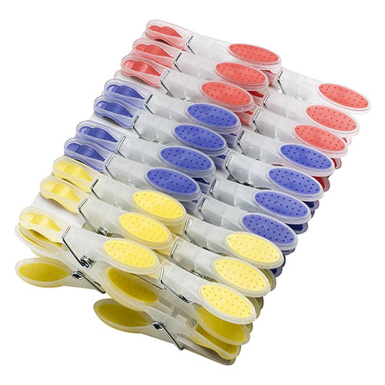 Afbeelding laden in galerijviewer, Starbright 1056829 - wasknijpers pvc soft grip 40st | 6 stuks
