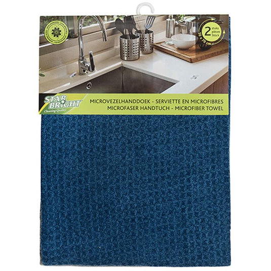 Starbright 1056835 - microvezel handdoeken | 6 stuks