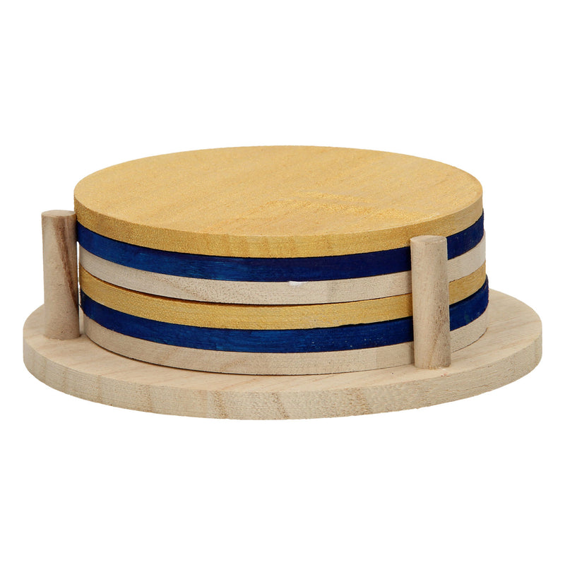 Afbeelding laden in galerijviewer, Playwood versier je eigen houten onderzetters, 6st.
