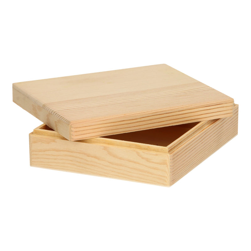 Afbeelding laden in galerijviewer, Versier je eigen Houten Opbergbakje (losse deksel)
