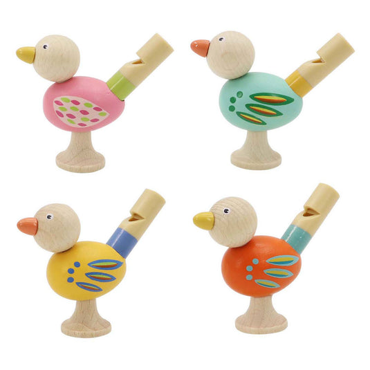 Playwood houten vogelfluitje