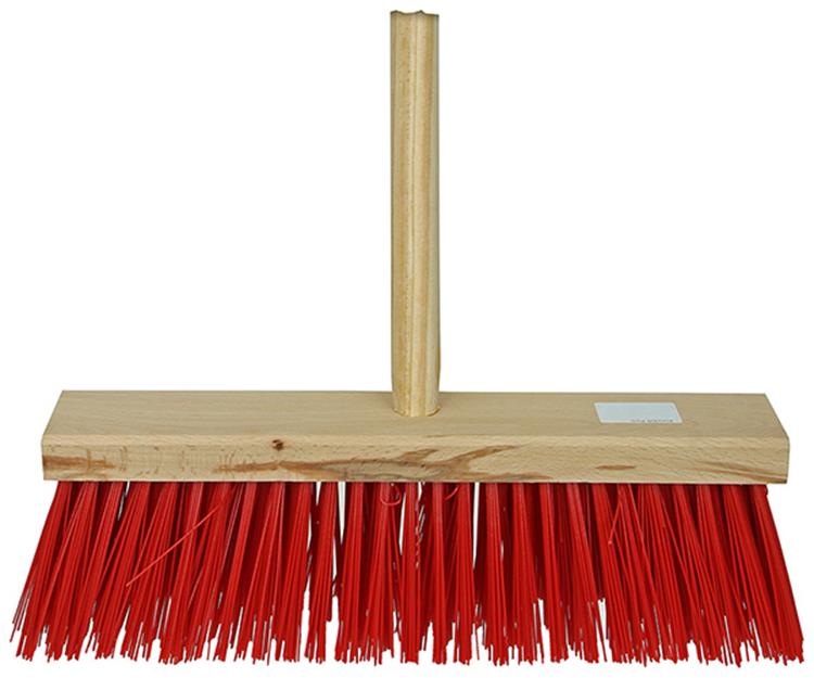 Afbeelding laden in galerijviewer, 1009154 - pvc bezem 40cm gesteeld | 3 stuks
