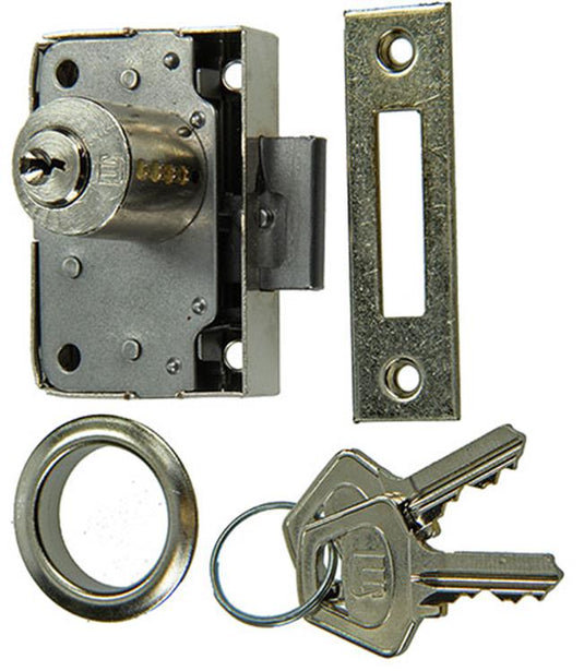 Mack 1015831 - 1 oplegcilinder meubelsl.l r vernikkeld 20 mm | 5 stuks