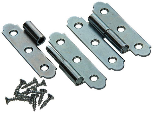 Mack 1013258 - 2 spaanse paumellen rechts verzinkt h 80 x b 45mm | 5 stuks