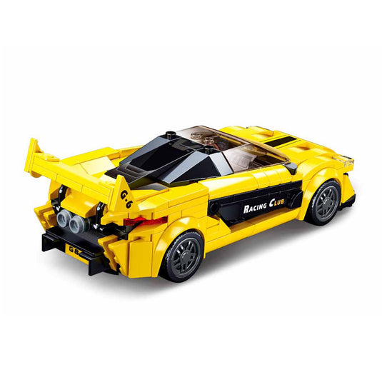 Sluban engelse supercar geel - 283dlg.