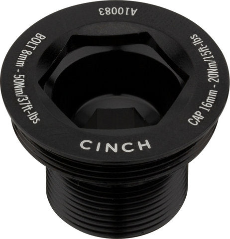 Afbeelding laden in galerijviewer, Race face right crank bolt for cinch crankset with puller cap
