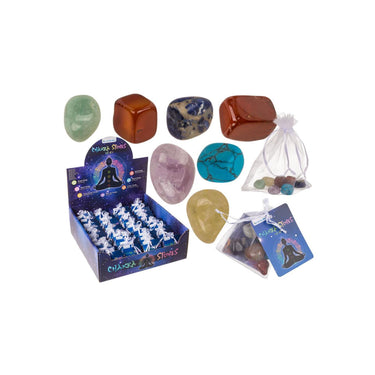 Ootb chakra stenen set a 7 stuks 1,5x1cm