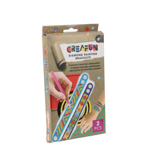 Afbeelding laden in galerijviewer, Creafun diamond painting armbanden 2 stuks assorti | 6 stuks
