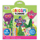 Origami set bloemen dieren 18st+stickers