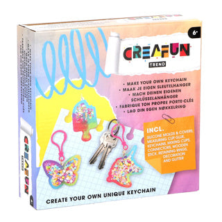 Afbeelding laden in galerijviewer, Creafun trend sleutelhanger versieren | 3 stuks
