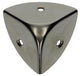 Mack 1013346 - 4 valieshoeken vernikkeld 35 mm | 5 stuks