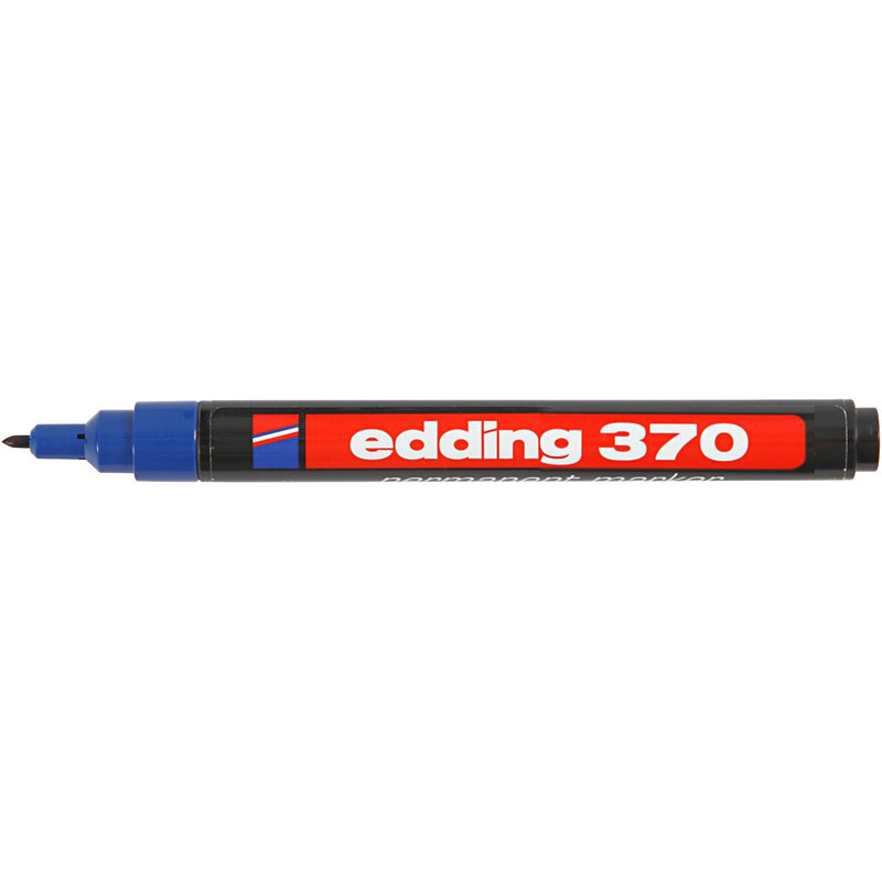 Afbeelding laden in galerijviewer, Https: www.cchobby.nl edding-370-stift-lijndikte-1-mm-blauw-1-stuk
