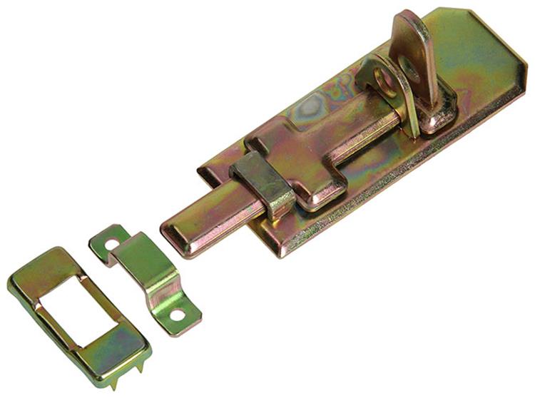 Afbeelding laden in galerijviewer, Mack 1014281 - veiligheidsschuif voor hangslot, bichromaat 100mm | 5 stuks
