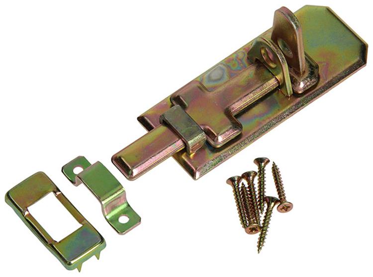 Afbeelding laden in galerijviewer, Mack 1014281 - veiligheidsschuif voor hangslot, bichromaat 100mm | 5 stuks
