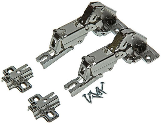 Mack 1013696 - 2 inbouw tv-kastscharnieren recht 35mm | 5 stuks