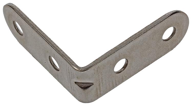 Afbeelding laden in galerijviewer, Mack 1013712 - 4 stoelwinkelhaken inox 40x40mm | 10 stuks
