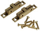 Mack 1013772 - 2 kogelsnapsloten messing h 49 x b 9 mm | 5 stuks