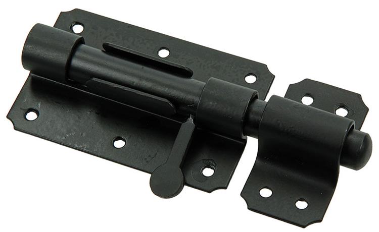 Afbeelding laden in galerijviewer, Mack 1013732 - 1 boksgrendel zwart cataf. 100mm | 5 stuks
