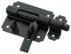Mack 1013735 - 1 hangslotgrendel zwart 80mm | 5 stuks