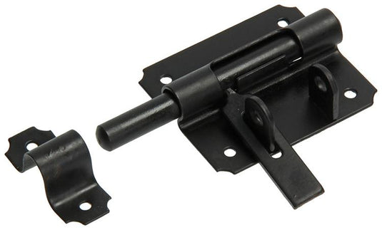 Mack 1013735 - 1 hangslotgrendel zwart 80mm | 5 stuks