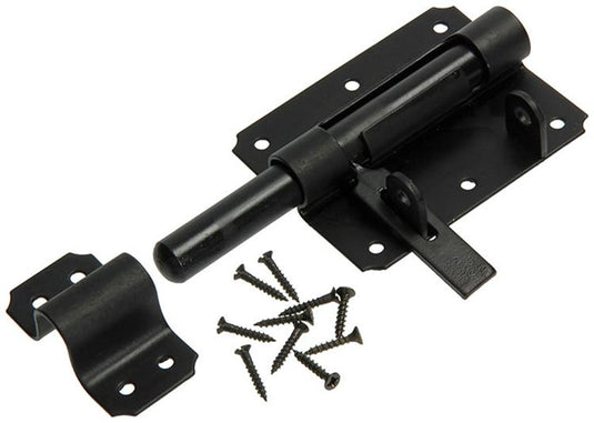 Mack 1013736 - 1 hangslotgrendel zwart 100mm | 5 stuks