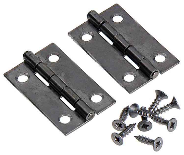 Afbeelding laden in galerijviewer, Mack 1013709 - 2 smalle scharnieren inox h 40 x b 25 mm | 5 stuks
