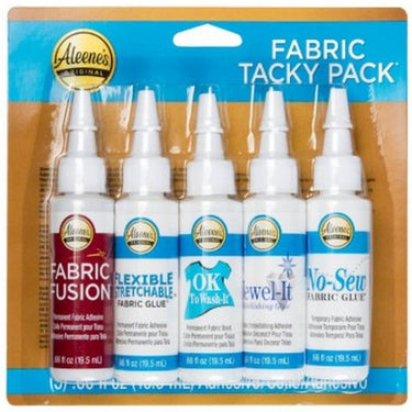 Aleene's • tacky glue pack fabric 5pcs 19,5ml